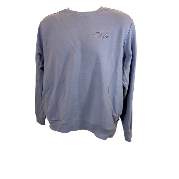 Fila Sweatshirt Blue Mens Large - Picture 1 of 5